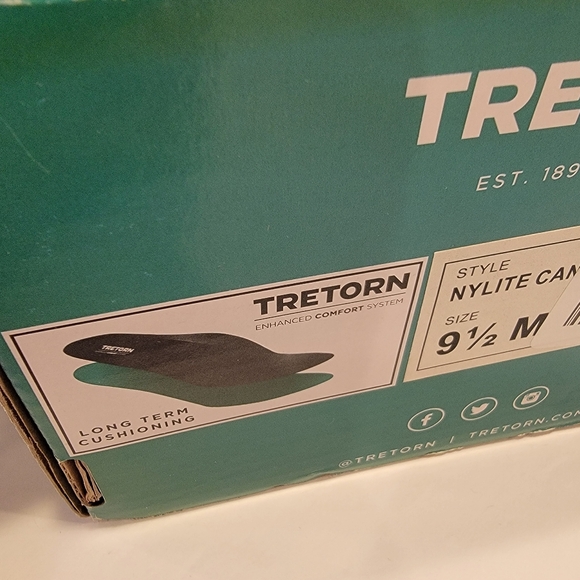 TRETORN Women's Nylite Original Sneakers White Size 9.5 New! - Picture 14 of 17